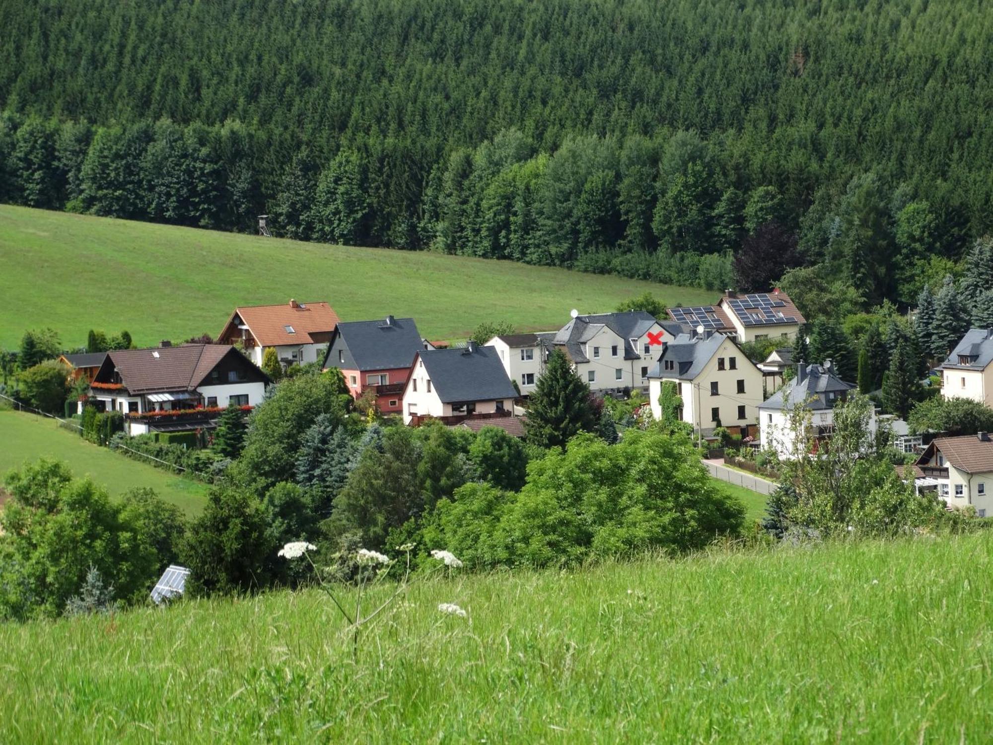 Ferienwohnung "Am Vaterlandsgrubenweg" Oelsnitz  Экстерьер фото